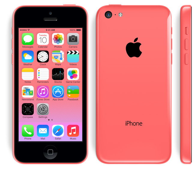 iPhone 5C růžová icon