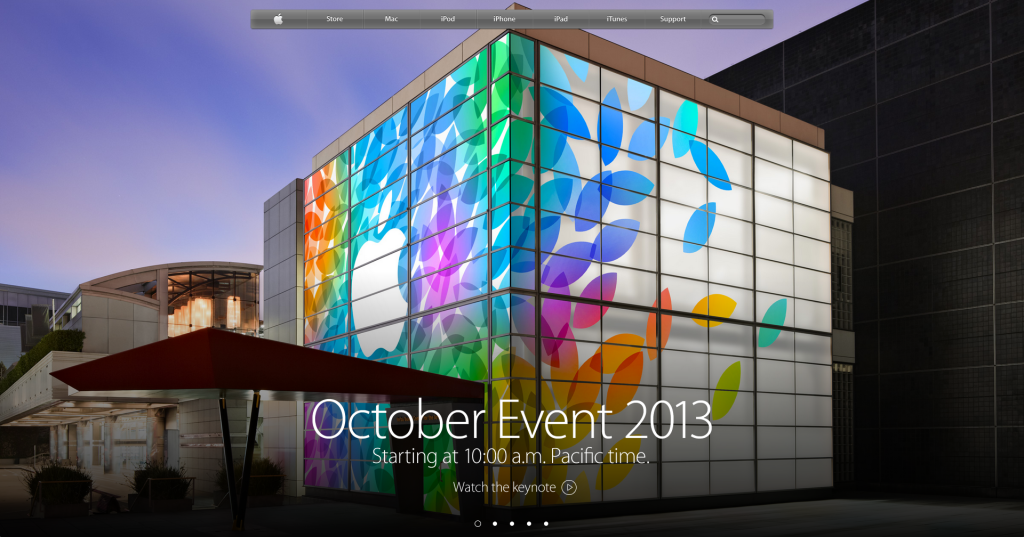 Apple Keynote Event October 22 2013
