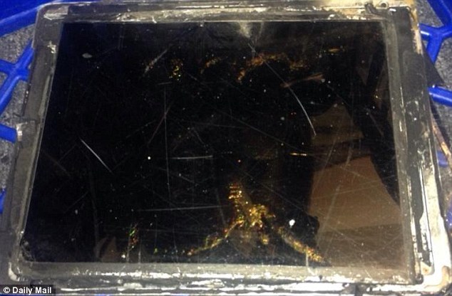 iPad Air vybuch explodoval