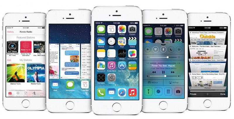 iOS 7 iPhone 5s icon