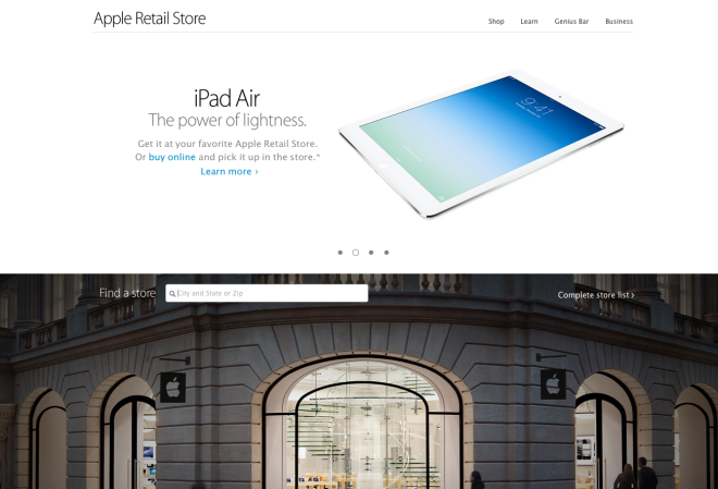 Web Apple Retail Store