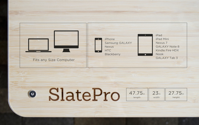 SlatePro pracovní stůl pro Apple