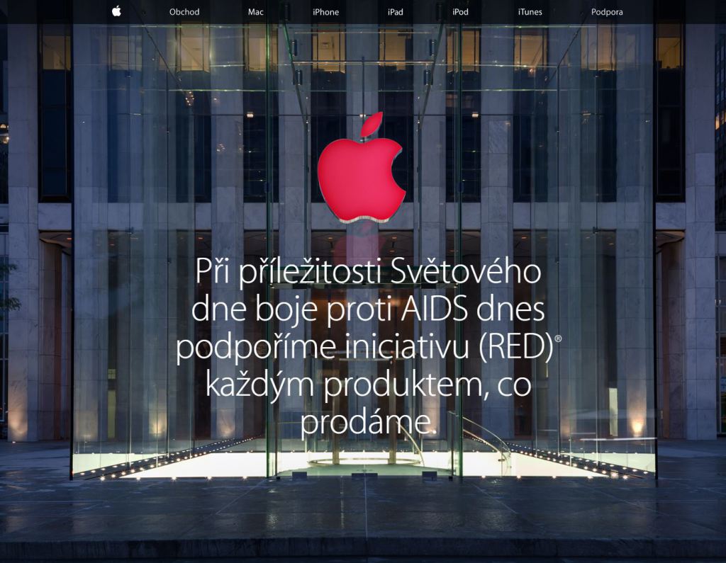 apple store (red) logo