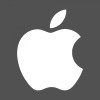 apple logo icon led