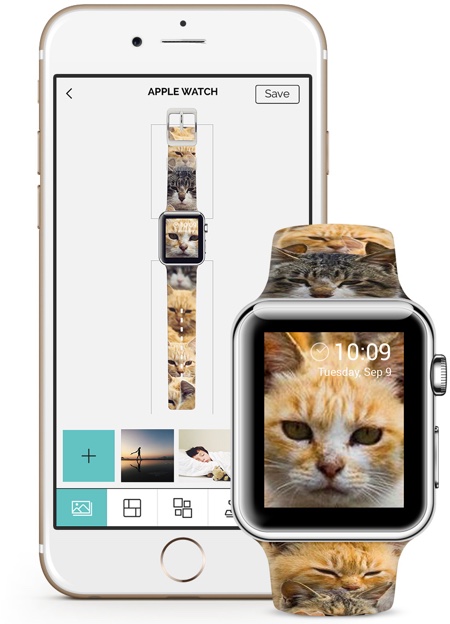 cat band casetify apple watch