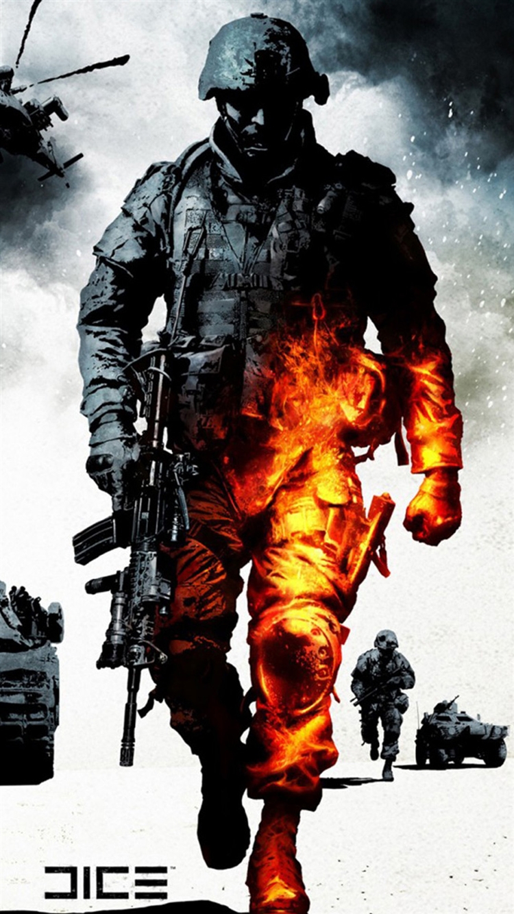 Military-Burning-Soldier-iPhone-6-wallpaper-ilikewallpaper_com_750