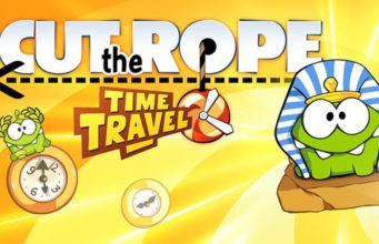 Populární logická hra Cut the Rope: Time Travel je nyní ke stažení zdarma