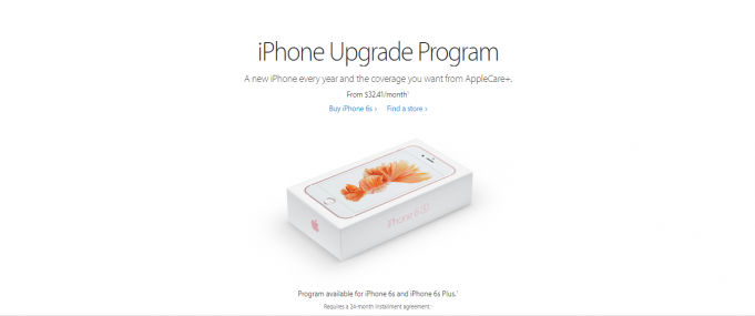 Apple na svých stránkách spustil iPhone Upgrade Program!