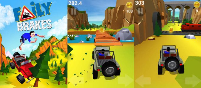 Aplikace dne – zažeňte nudu ve vlaku díky hře Faily Brakes