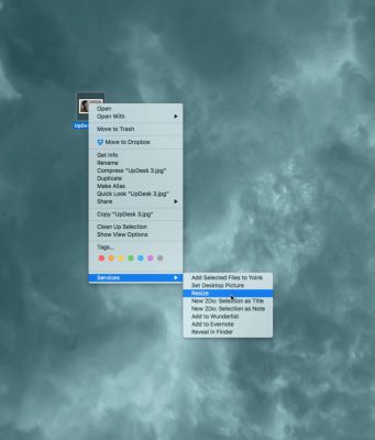 Jak rychle zvětšit obrázek v OS X