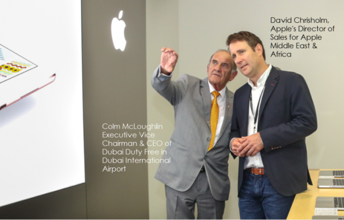 Otevřeny dva nové Apple Story na letišti v Dubaji