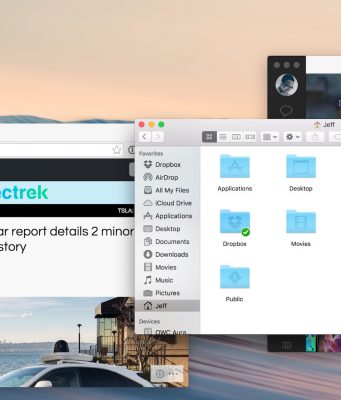 Jak skrýt řádek nabídek v OS X?