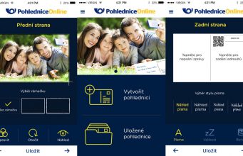 Aplikace dne – Pošlete pohled z mobilu přímo do schránky, díky aplikaci Pohlednice Online