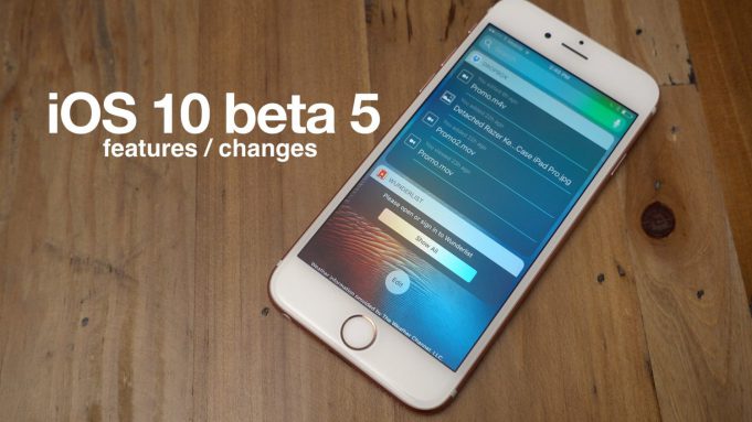 Podívejte se na novinky v iOS 10 beta 5
