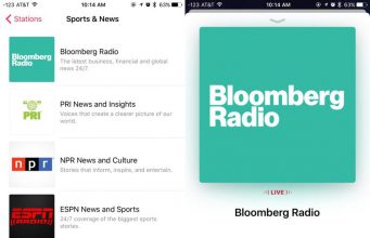 Rádio Bloomberg bylo přidáno do Apple Music ve více než 100 zemích