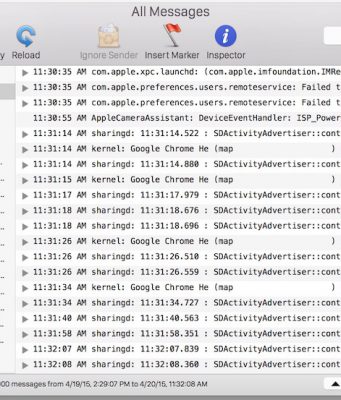 Aplikace Konzola se dočká v novém macOS Sierra značných změn