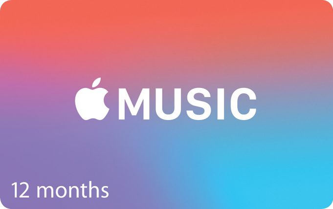 Apple začal prodávat dárkové karty pro Apple Music. Ušetřit můžete tisíc korun