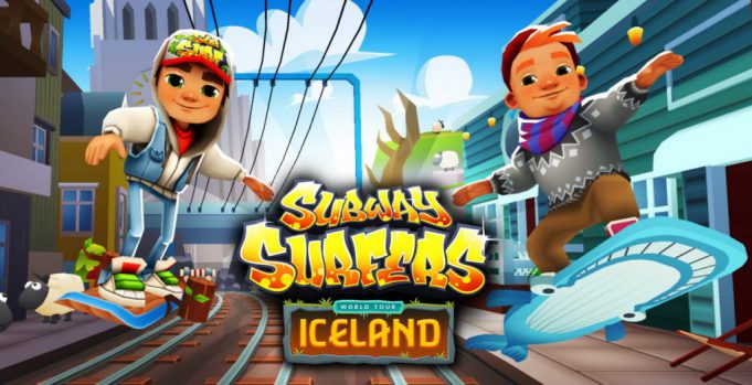 Stále populární hra Subway Surfers zamířila tentokráte na Island