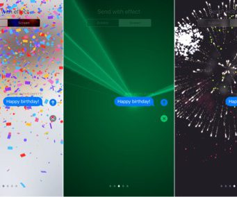 Jak poslat animovanou zprávu na iOS 10?