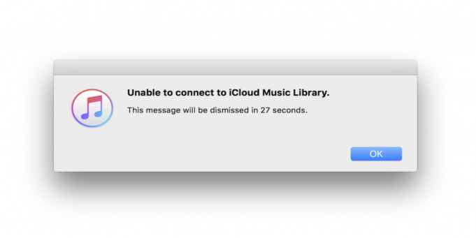 iCloud Music Library uživatelům po aktualizaci padá
