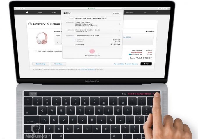 Vďaka Touch ID budeme môcť odomknúť Apple MacBook Pro