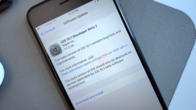 Co je nového v iOS 10.1 Beta 2?