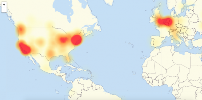 iCloud má rozsáhlý výpadek