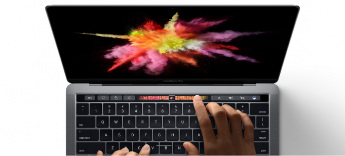 Touch Bar a jeho podpora aplikací