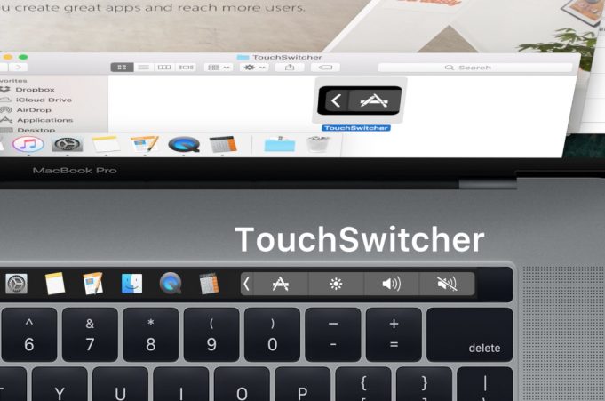 Nová aplikácia pre Touch bar