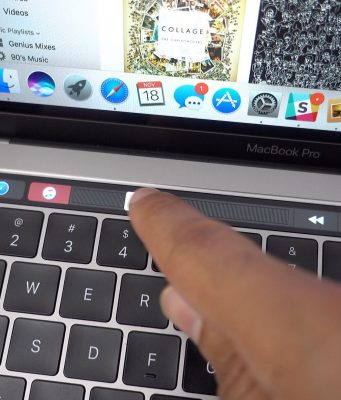 Jak dělat snímky Touch Baru na novém MacBooku Pro
