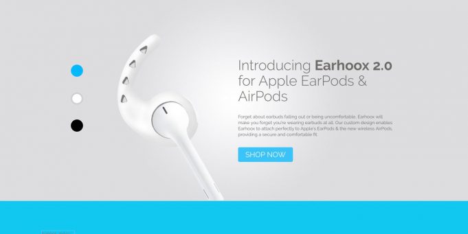 Earhoox – Doplněk, který udrží AirPods v uších