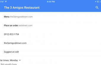 Nový update Google Maps obsahuje rozšířené možnosti dovážky jídla