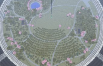 Minecraft hráč vytvořil za 232 hodin Apple Campus 2