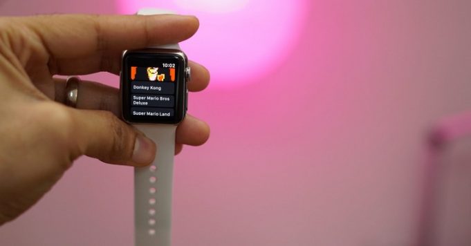 Zahrajte si Nintendo hry na Apple Watch
