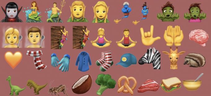 S Unicode 10 přijde 69 nových emoji, které budou dostupné v iOS