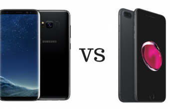 Porovnání baterie Samsung Galaxy S8+ a iPhonu 7 Plus