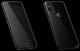 Rendery iPhonu 8 s bezdrátovým nabíjením
