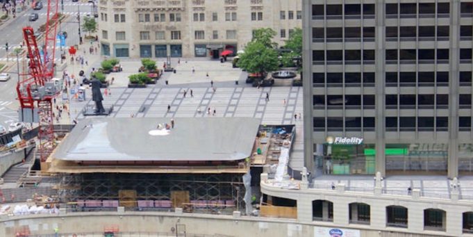 Apple Store v Chicagu bude vypadat jako MacBook Air