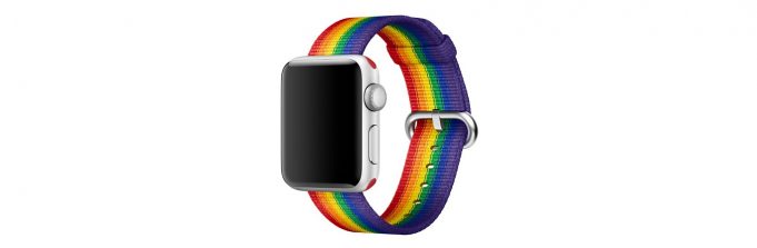 Apple prodává duhový řemínek „Pride Edition“ pro Apple Watch