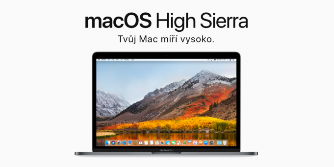 Apple vydal macOS High Sierra pro veřejnost