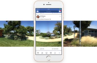 Facebook aplikace umožňuje fotit 360° fotografie