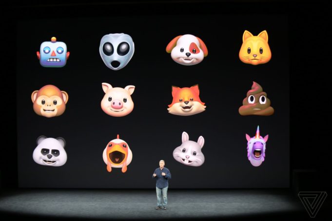 Apple představil Animoji!