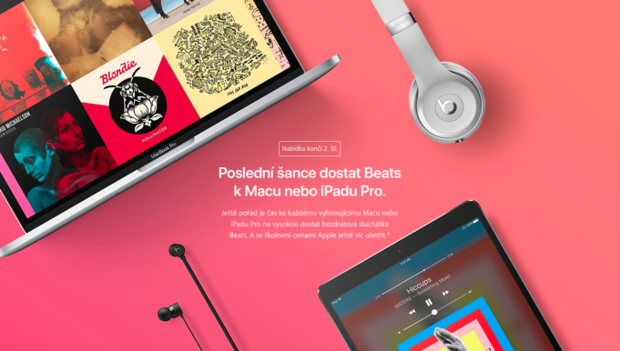 Poslední šance dostat Beats k Macu nebo iPadu Pro