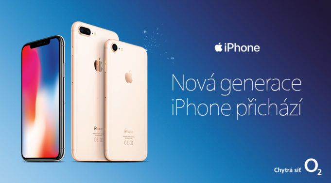 O2 zahajuje předobjednávky nového iPhone 8 a 8 Plus a Apple Watch 3 a Nike+