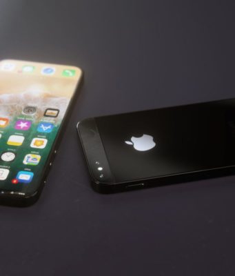 Koncept telefonu iPhone SE Plus