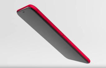 Koncept telefonu iPhone X (PRODUCT) RED