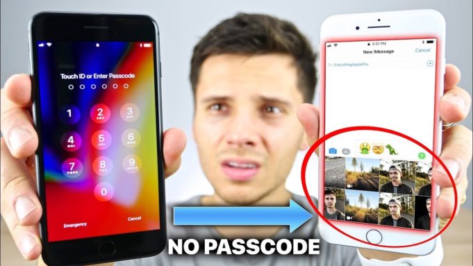 iOS 11 obsahuje chybu umožňující poslat fotografii z uzamčeného iPhonu
