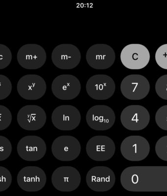 iOS 11.2 opravuje chybu s kalkulačkou
