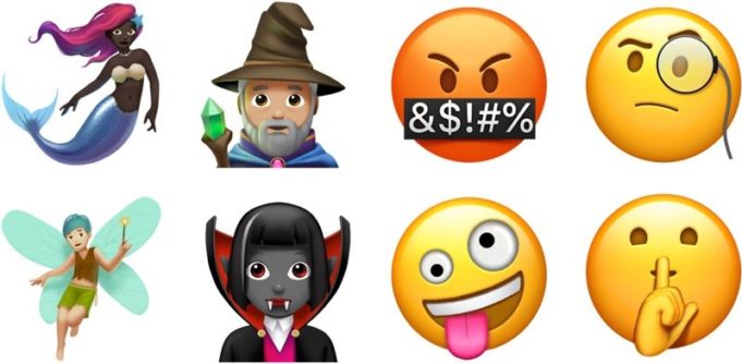 iOS 11.1 bude mít stovky nových emotikonů