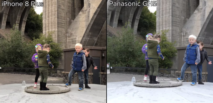 Test videa – iPhone 8 Plus a Panaxonic Lumix GH5 za 50.000,- Kč